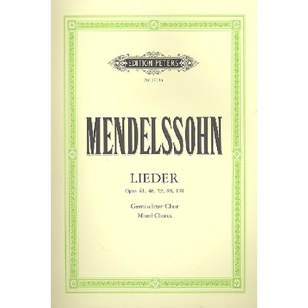 28 Lieder op.41, 48, 59, 88, 100