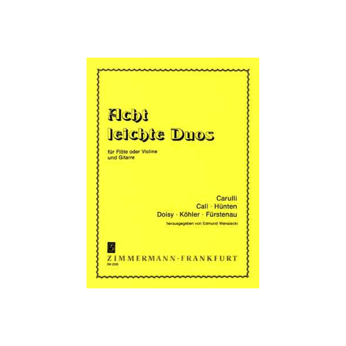 8 leichte Duos für Flöte box