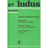 Sonate F-Dur für 2 Oboen und