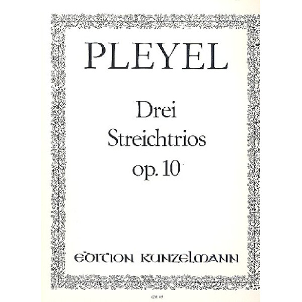 3 concertante Trios op.10