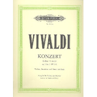 Konzert G-Dur op.3,3 RV310 für Violine, Streicher und Bc