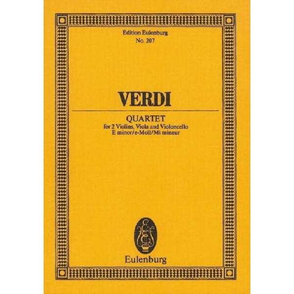 Streichquartett e-Moll