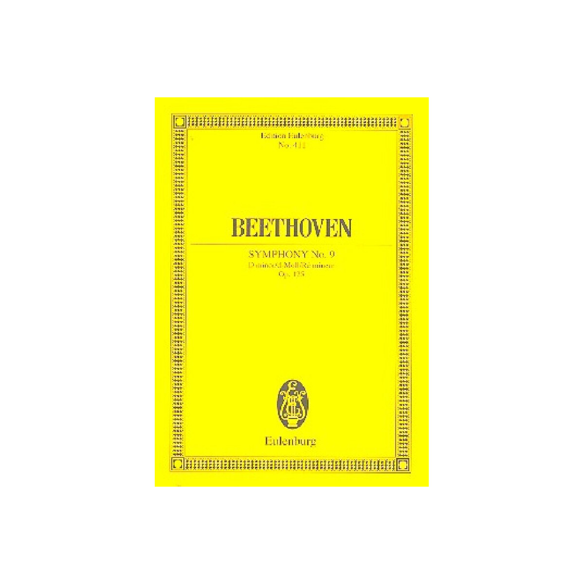 Sinfonie d-Moll Nr.9 op.125 f&uuml;r Orchester