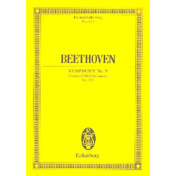 Sinfonie d-Moll Nr.9 op.125 für Orchester
