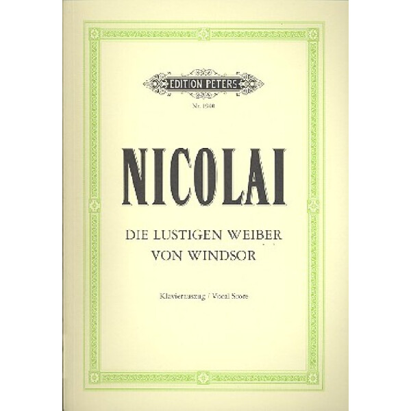 Die lustigen Weiber von Windsor