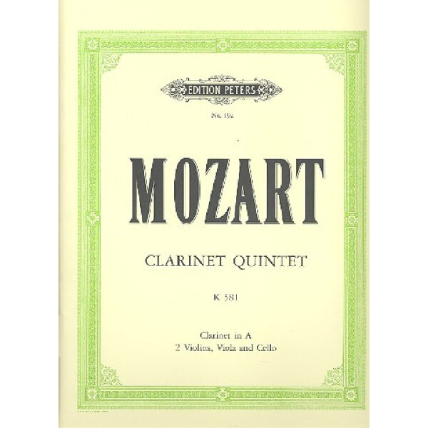 Quintett A-Dur KV581