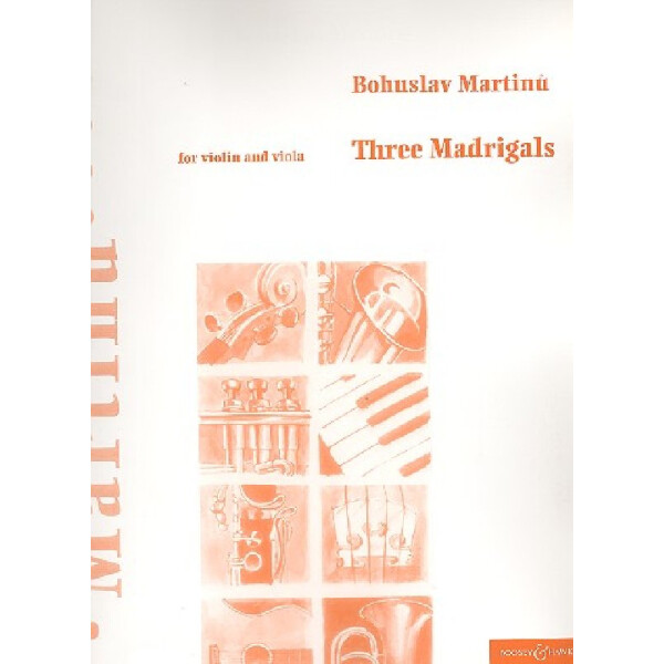 3 Madrigale für Violine