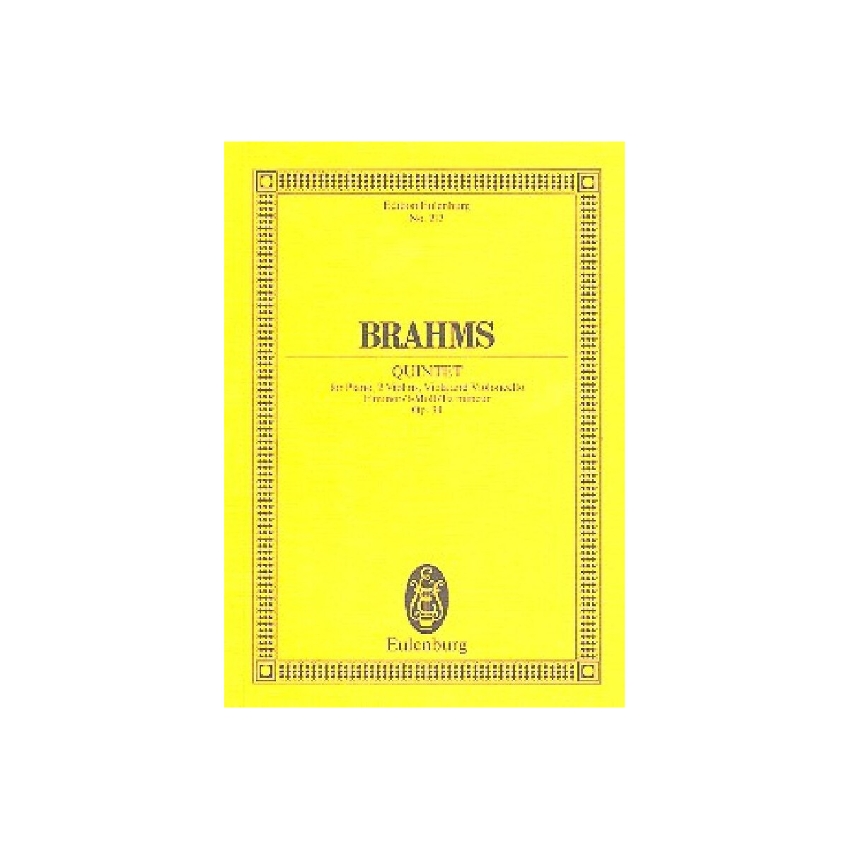 Quintett f-Moll op.34 für box