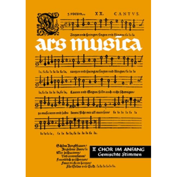 Chor im Anfang für gemischte Stimmen