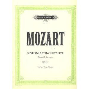 Sinfonia concertante Es-Dur KV364 für Violine, Viola...