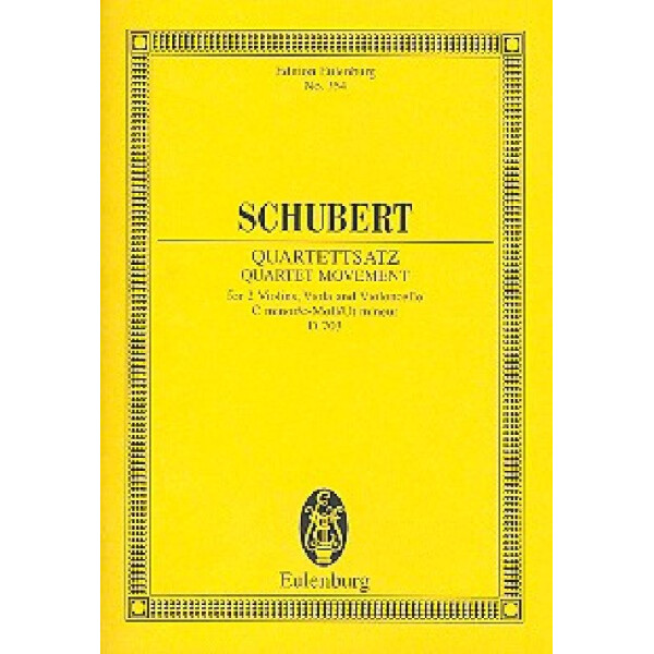 Streichquartett c-Moll D703