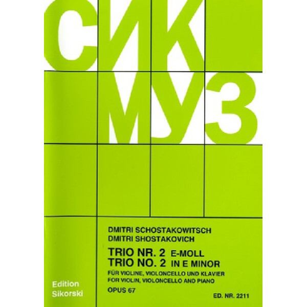 Klaviertrio Nr.2 op.67