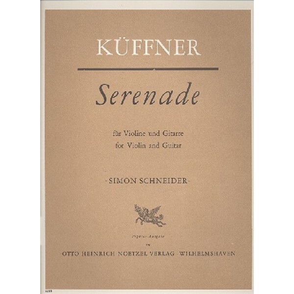 Serenade op.68 für Violine