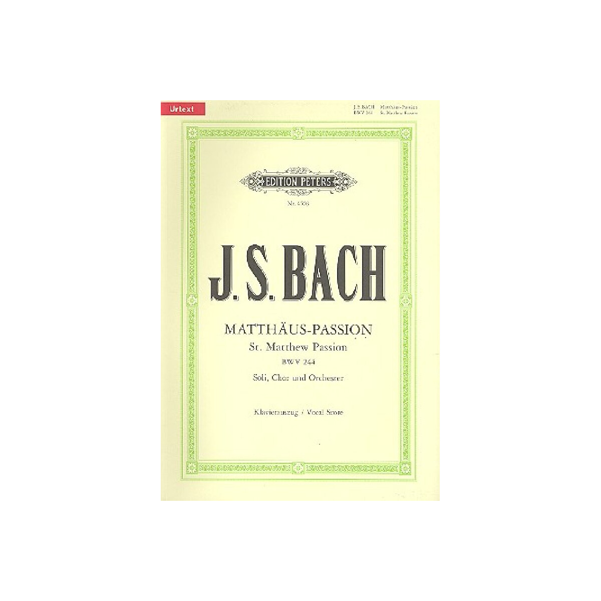 Matthäus-Passion BWV244 box