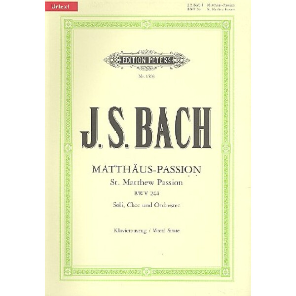 Matthäus-Passion BWV244