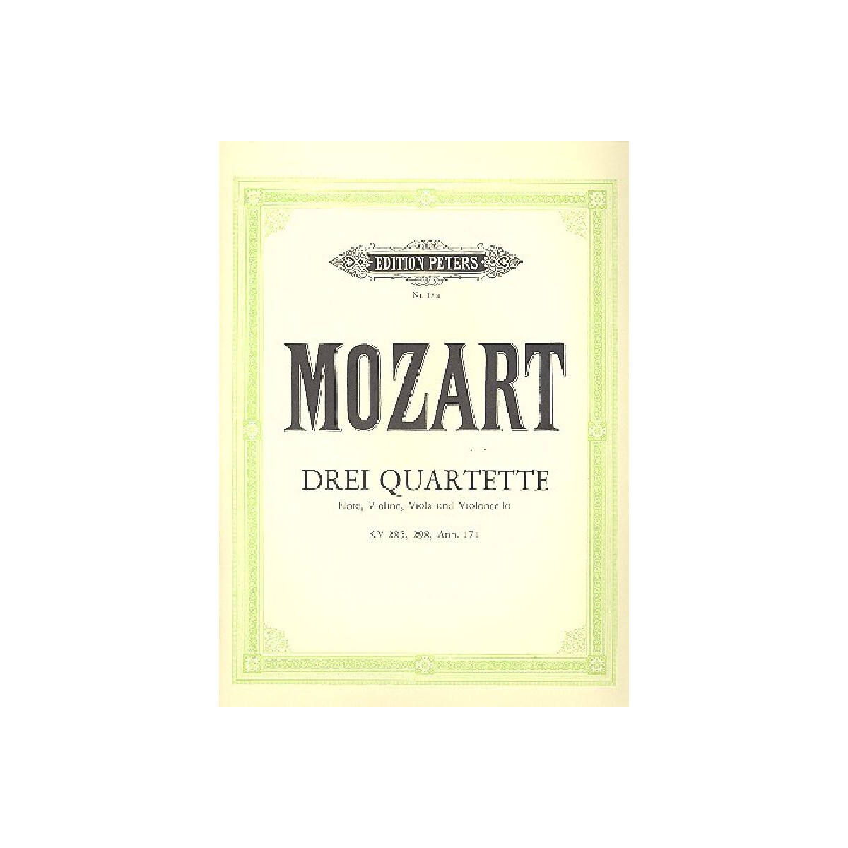 3 Quartette KV285, KV298 und KVAnh.171 box