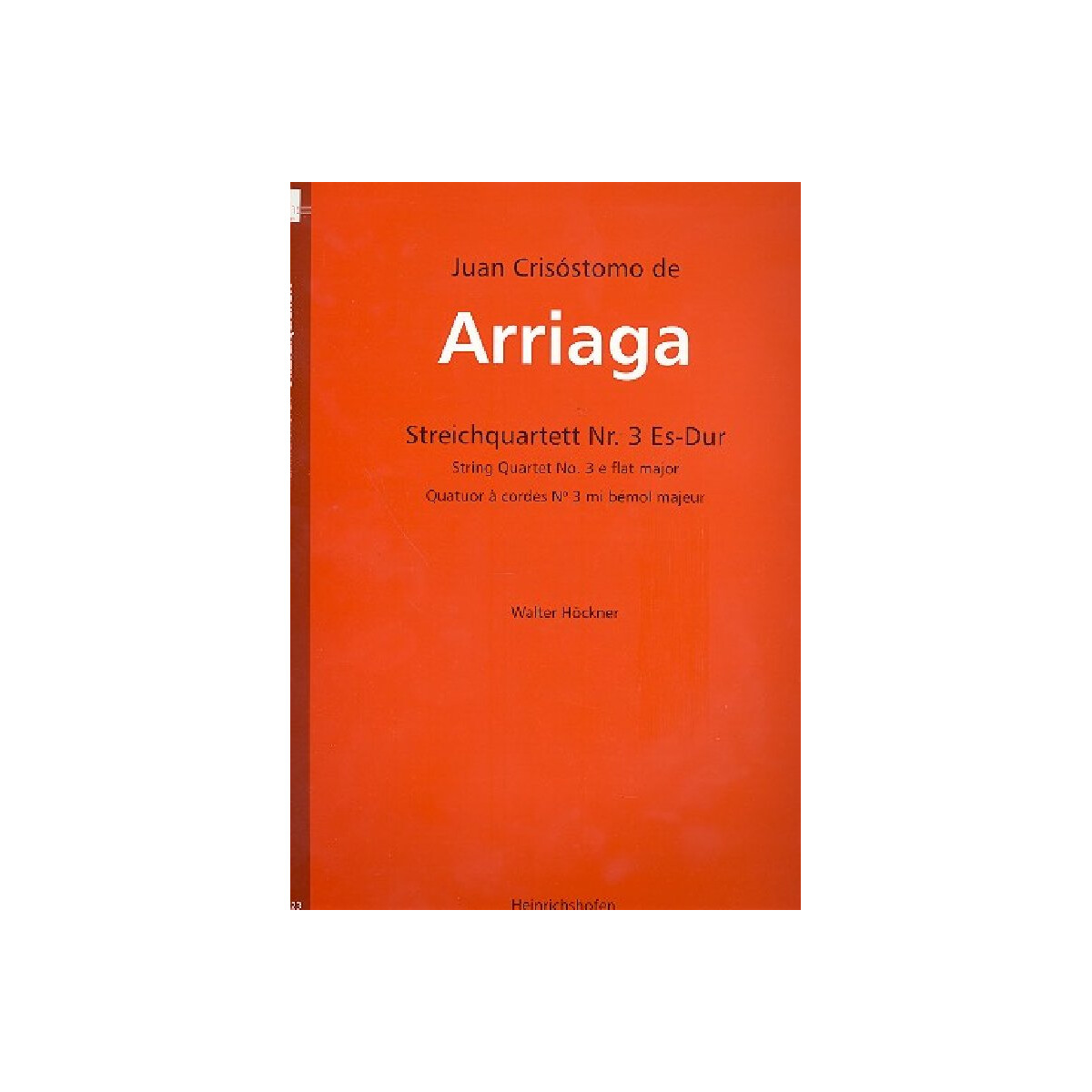 Streichquartett Es-Dur Nr.3 box