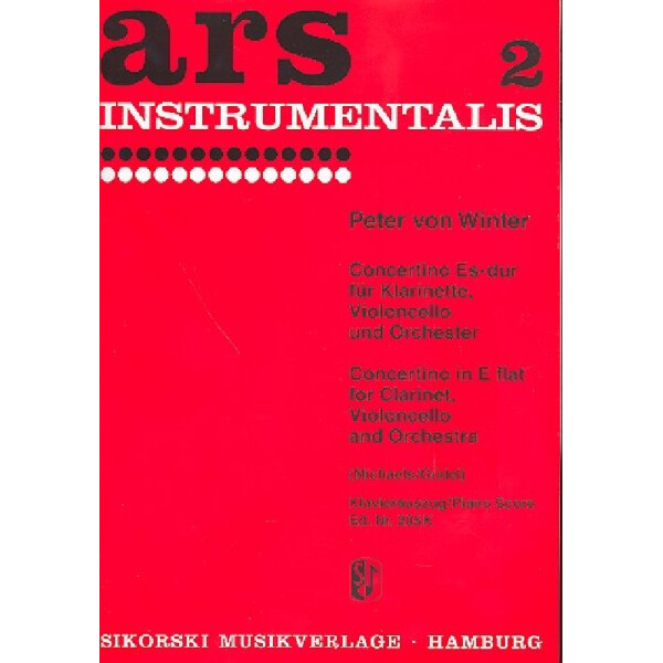 Concertino Es-Dur für Klarinette