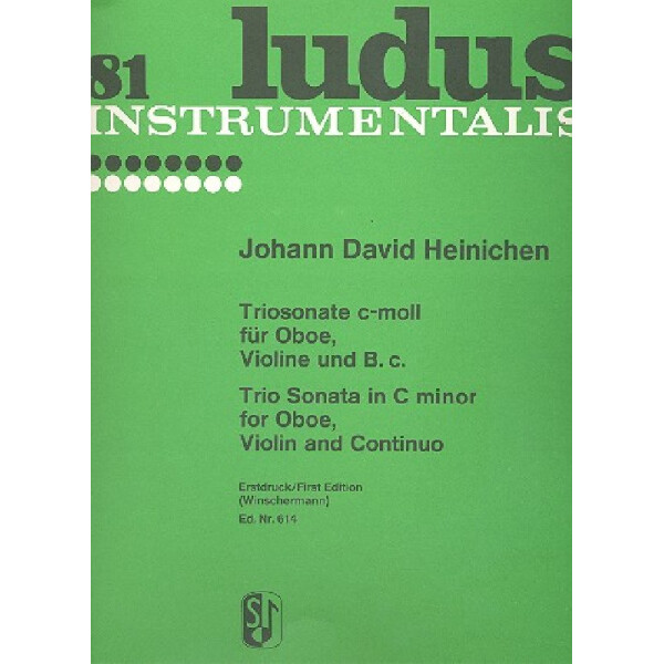 Triosonate c-Moll für Oboe,