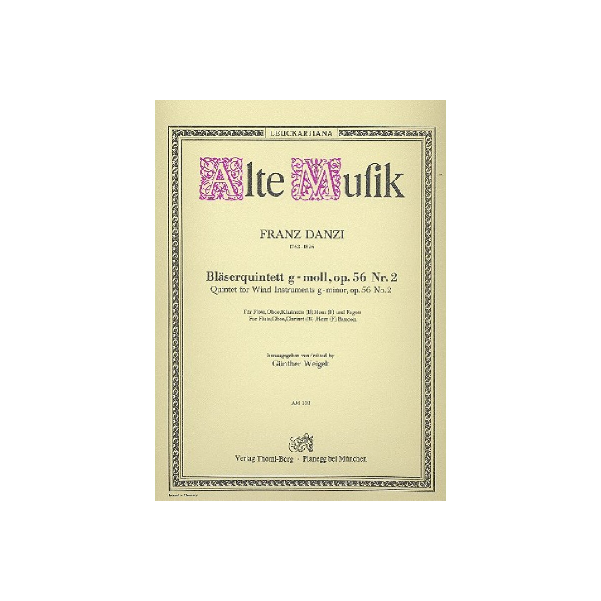 Quintett g-Moll op.56,2