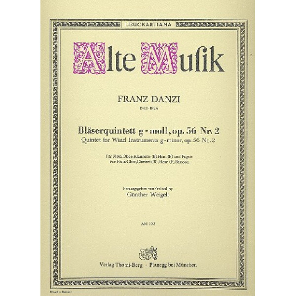 Quintett g-Moll op.56,2