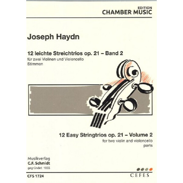 12 Streichtrios op.21 Band 2 (Nr.7-12)