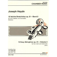 12 Streichtrios op.21 Band 2 (Nr.7-12)