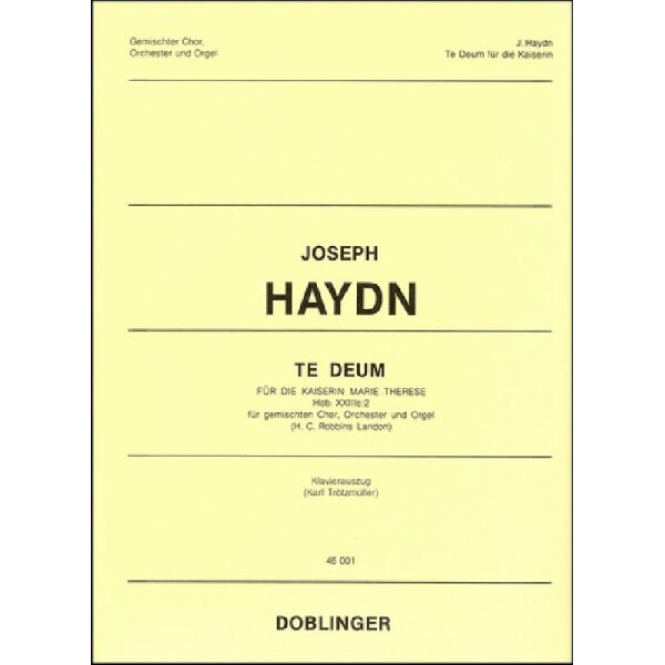Te Deum C-Dur Hob.XXIII:C2