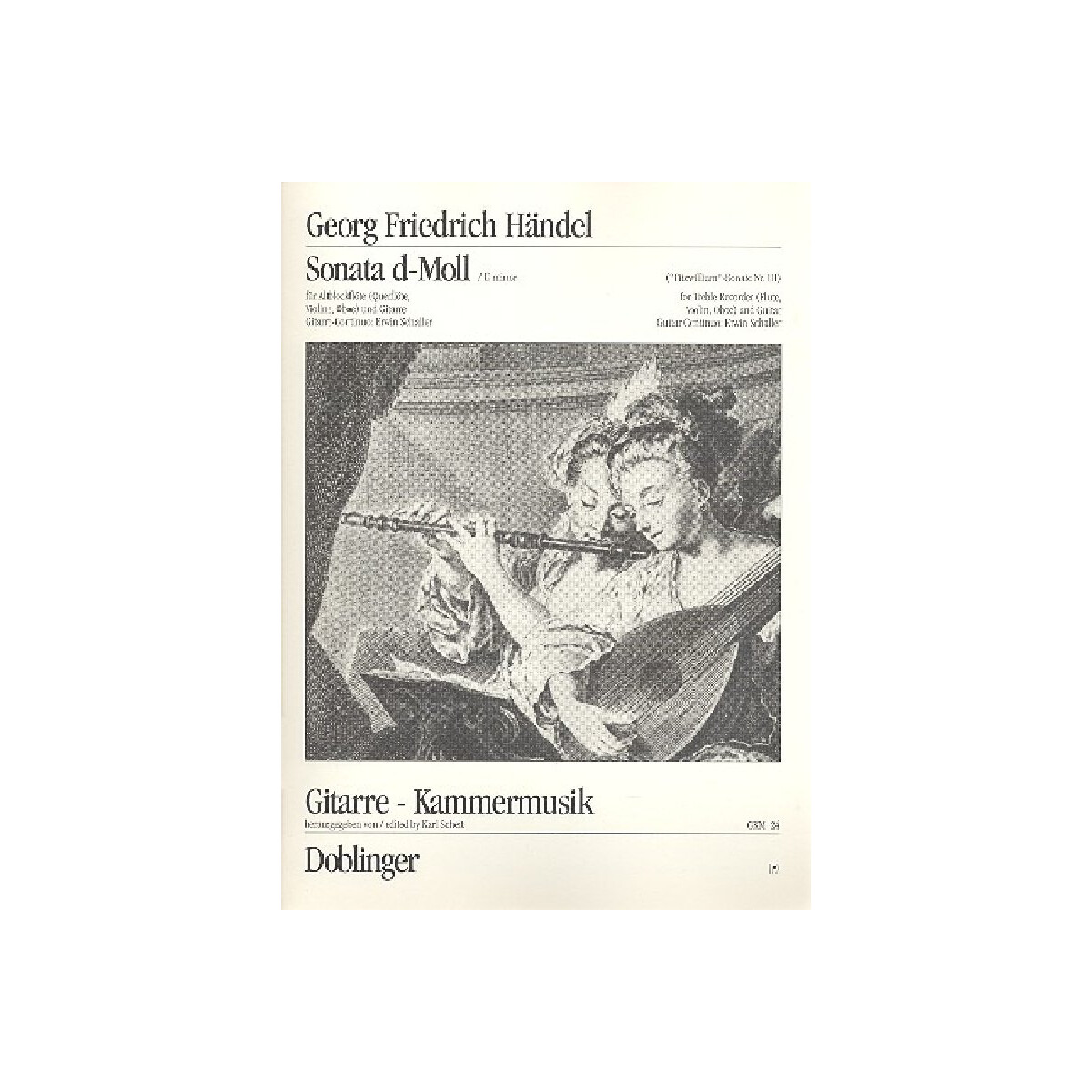 Sonate d-Moll für