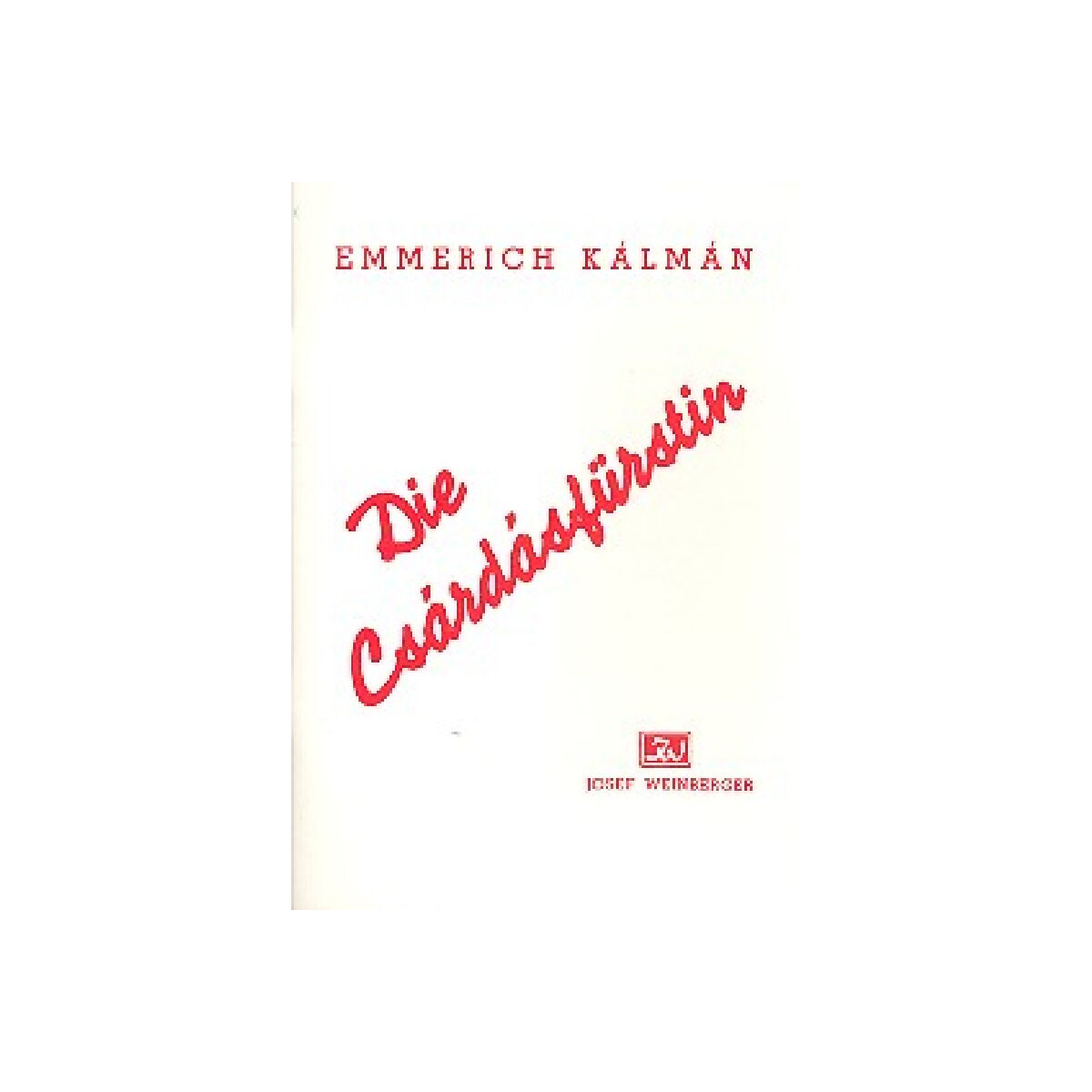 Die Csárdásfürstin