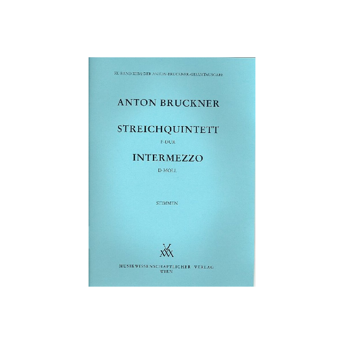 Streichquintett F-Dur und Intermezzo d-M box