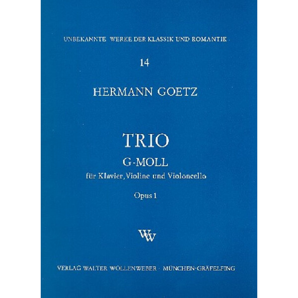 Trio g-Moll op.1 für Klavier,