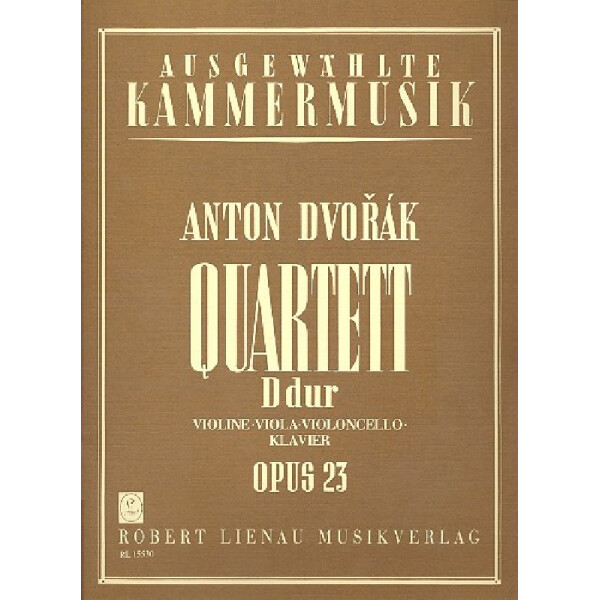 Quartett D-Dur op.23 für