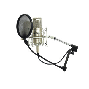 Omnitronic Mikrofon-Popfilter schwarz