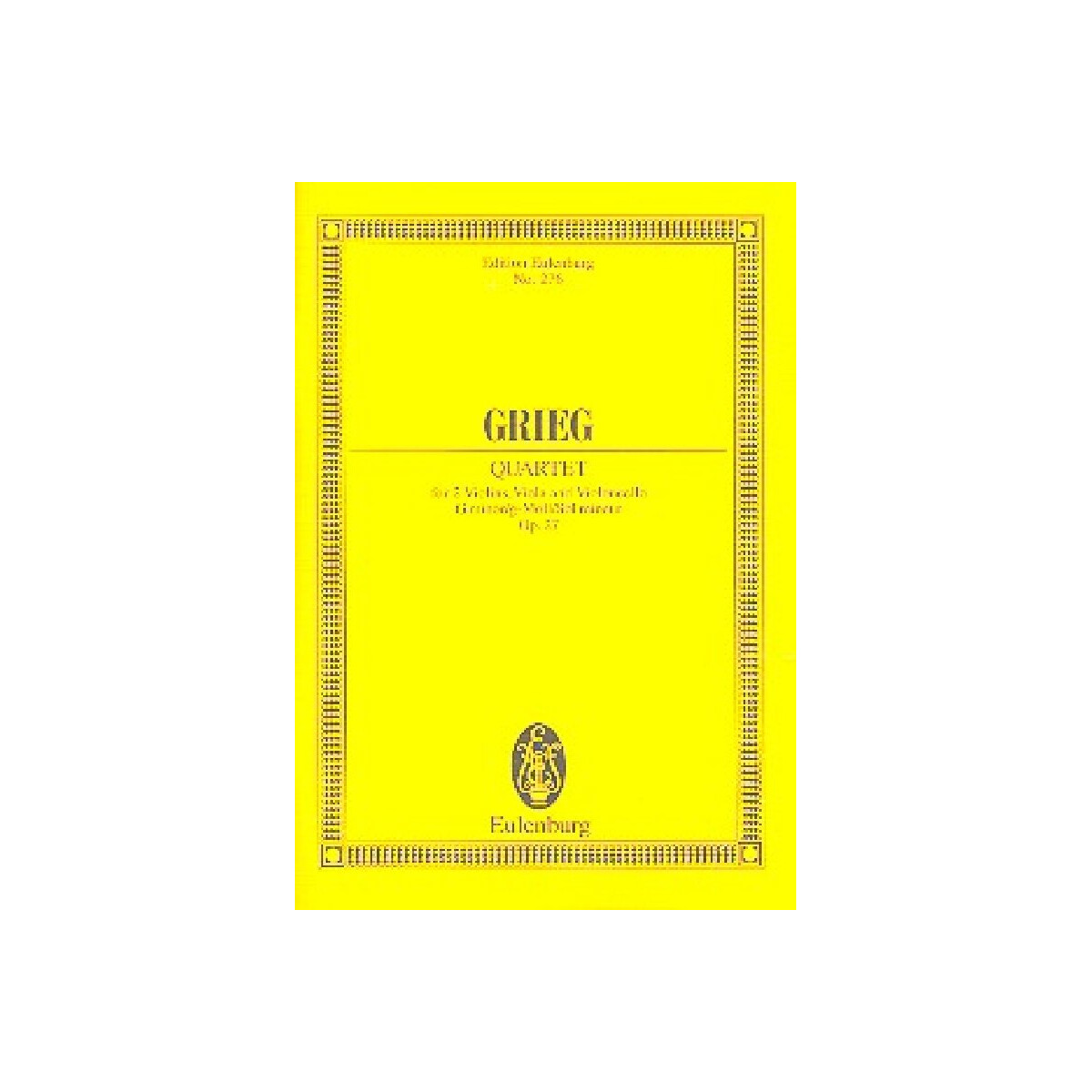 Streichquartett g-Moll op.27 box