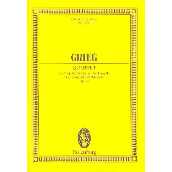 Streichquartett g-Moll op.27