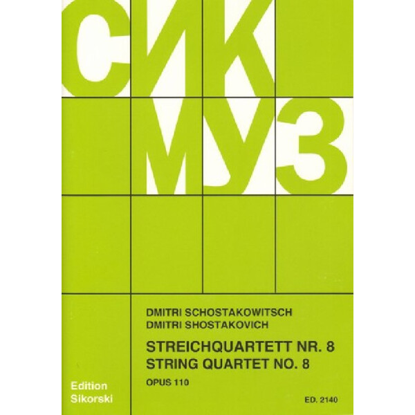 Streichquartett Nr.8 op.110