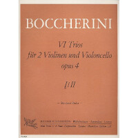 VI Trios op.4 Band 1 (Nr.1-3) für