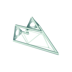 Decotruss SAC-19 corner 2-way 45° silver