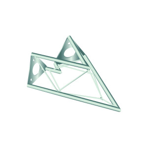 Decotruss SAC-20 corner 2-way 60° silver