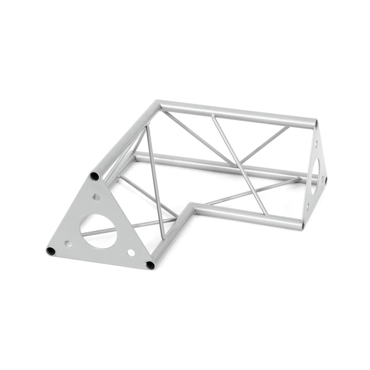 Decotruss SAC-21 corner 2-way 90&deg; silver