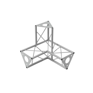 Decotruss SAL-31 corner 3-way right silver
