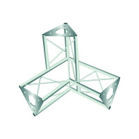 Decotruss SAL-31 corner 3-way right silver