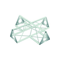 Decotruss SAC-41 junction 4-way silver
