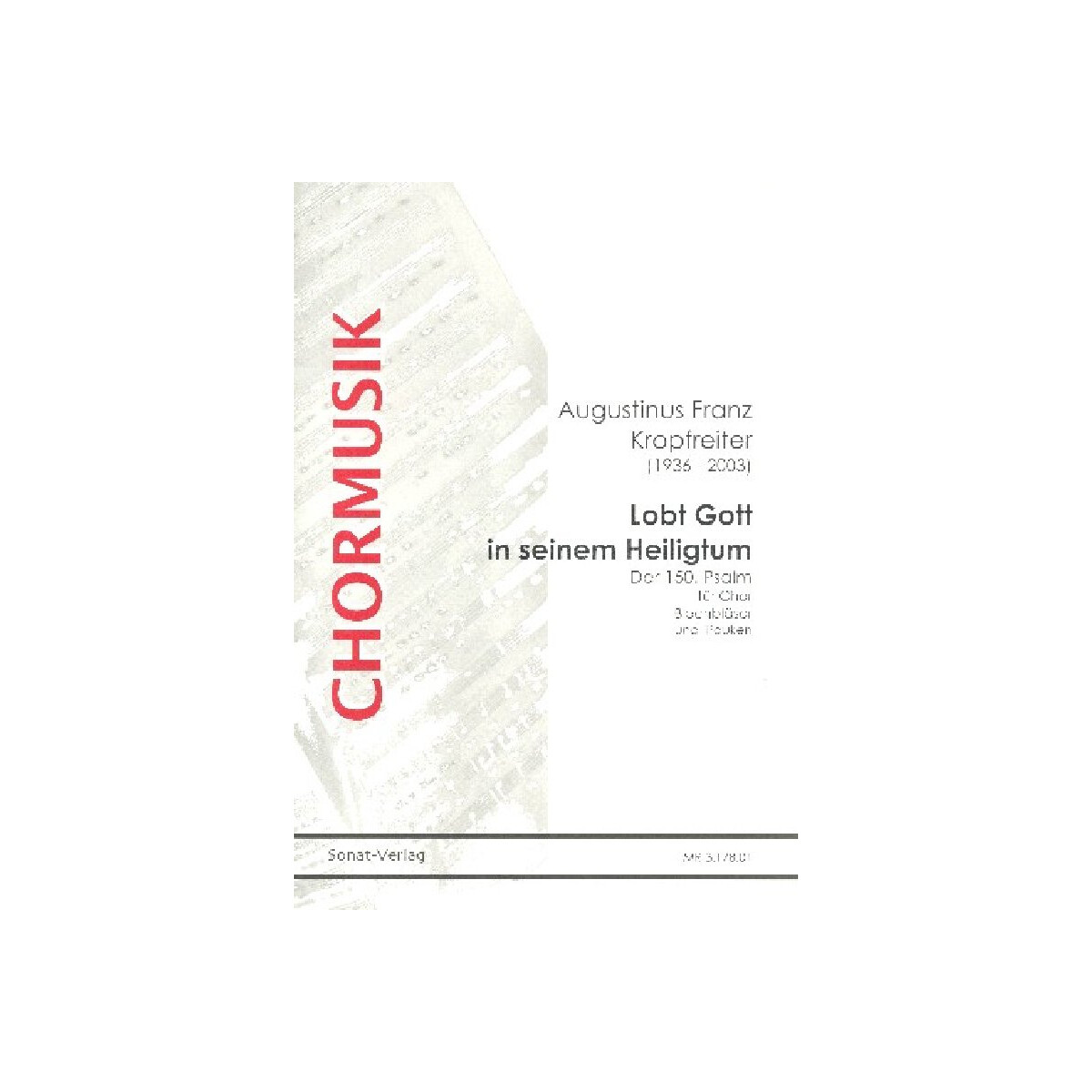 Lobt Gott in seinem Heiligtum