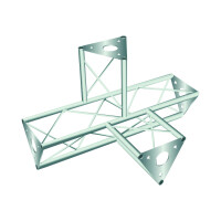 Decotruss SAT-43 4-way piece silver