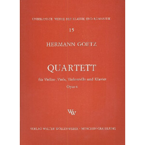 Quartett op.6 für Klavier, Violine,