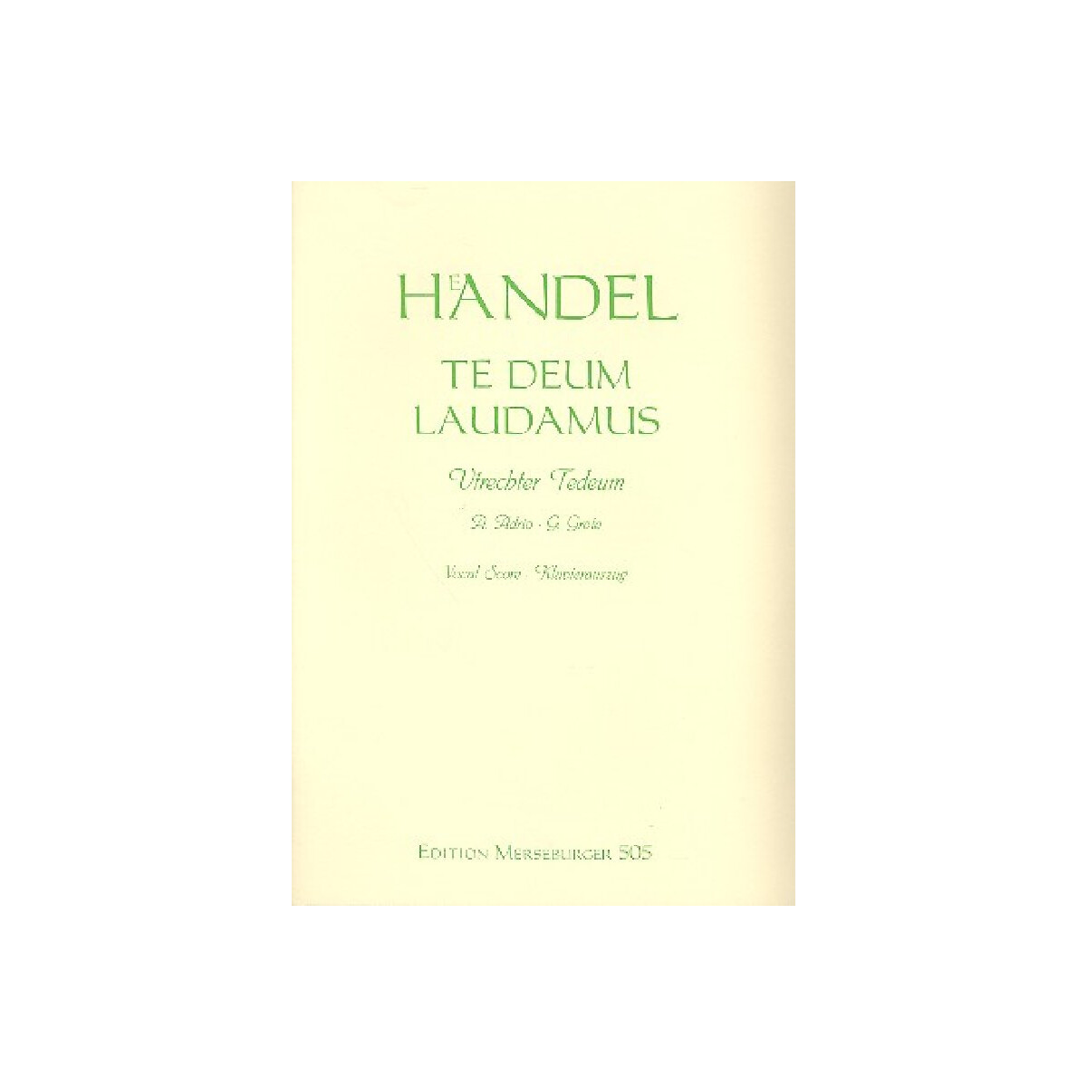 Te Deum laudamus HWV278 box