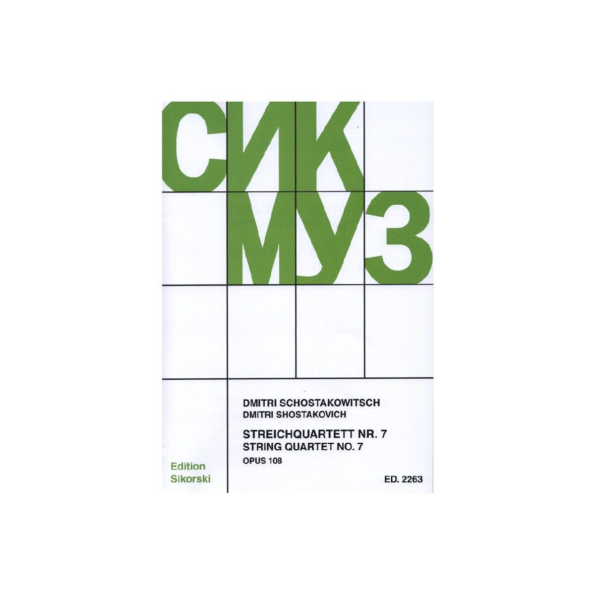 Streichquartett Nr.7 op.108 box