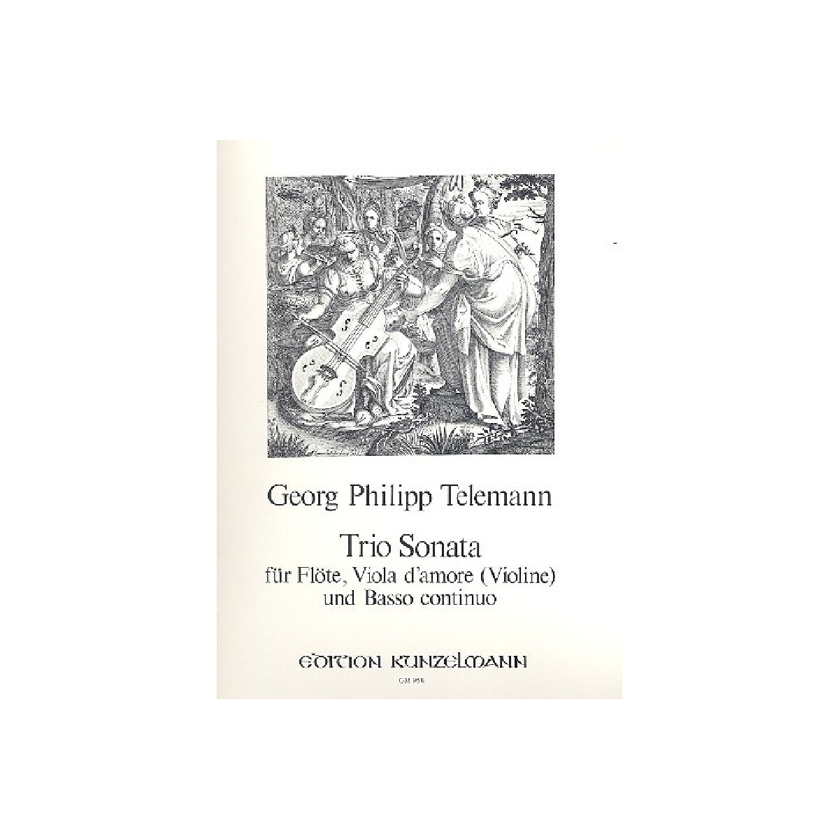 Triosonate für Flöte, Viola da box
